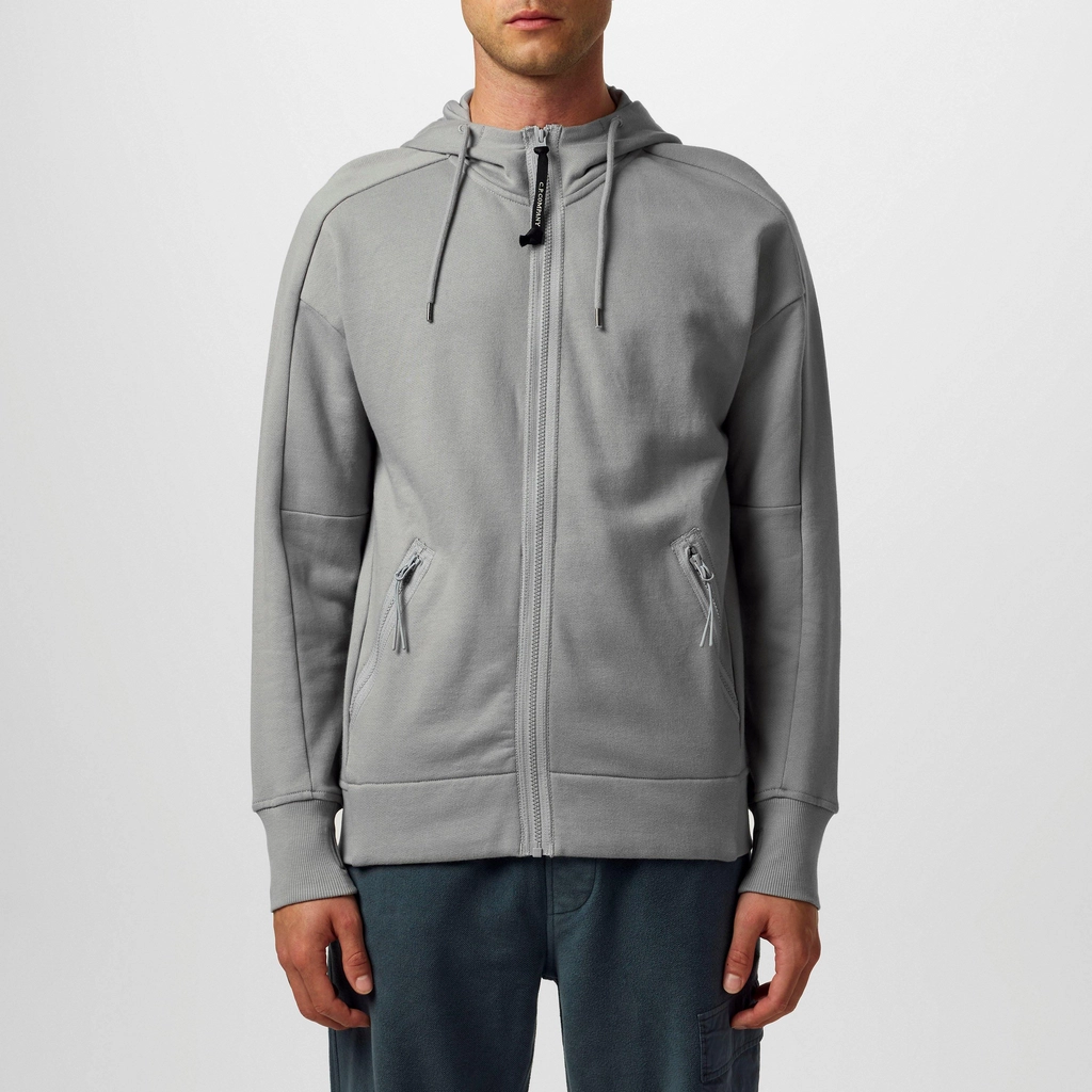 CP Company Goggle Hoodie - Griff Grey 937